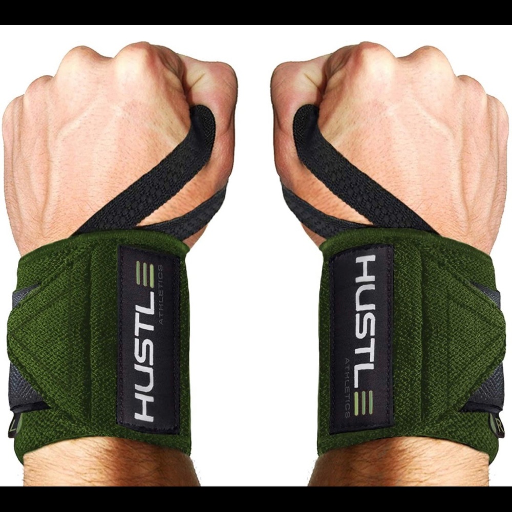 Hustle Athletics Wrist Wraps Weightlifting
